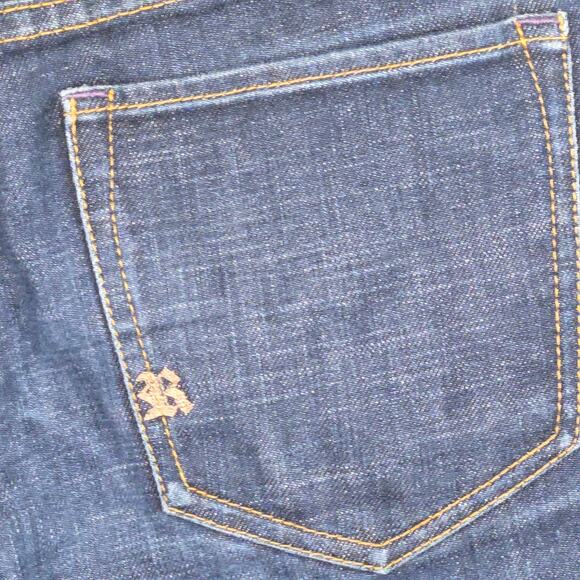 Ralph Lauren Vintage Women's Dark Wash Rugby Jeans. Size 28x34. - Picture 7 of 9